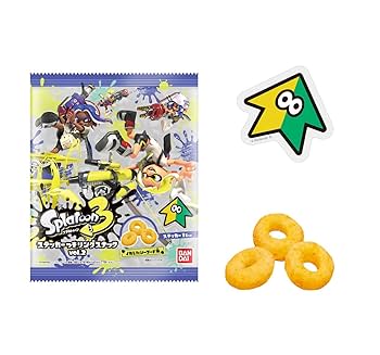 スプラトゥーン3 ステッカー 24 different designs from vol.1! Splatoon 3 Ring Snacks with